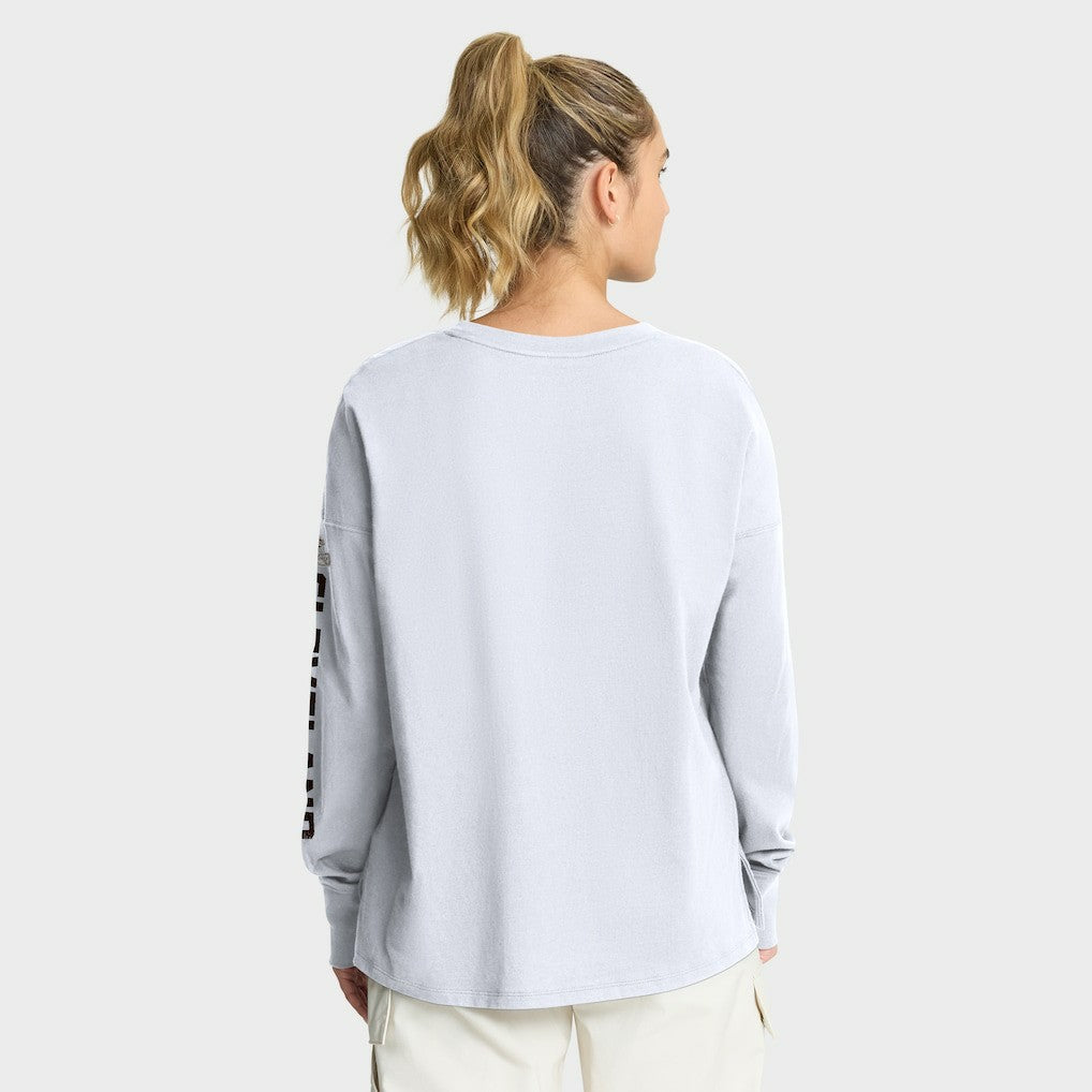 Cleveland Browns Women's Hometown Legacy Long Sleeve T-Shirt White