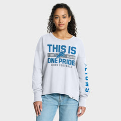 Detroit Lions Women's Hometown Legacy Long Sleeve T-Shirt White