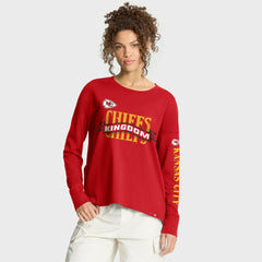 Kansas City Chiefs Women's Hometown Legacy Long Sleeve T-Shirt Red