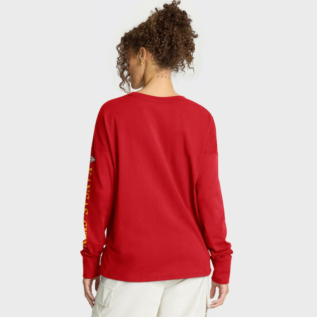 Kansas City Chiefs Women's Hometown Legacy Long Sleeve T-Shirt Red