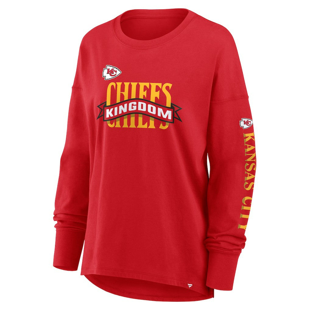 Kansas City Chiefs Women's Hometown Legacy Long Sleeve T-Shirt Red