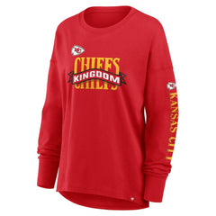 Kansas City Chiefs Women's Hometown Legacy Long Sleeve T-Shirt Red