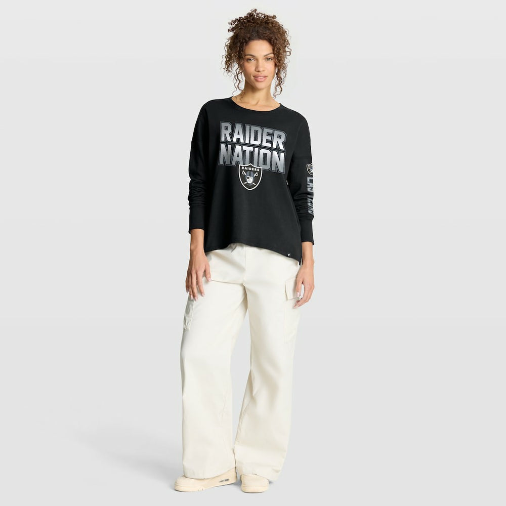 Las Vegas Raiders Women's Hometown Legacy Long Sleeve T-Shirt Black