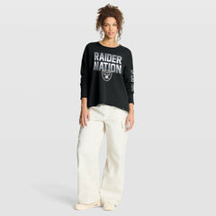 Las Vegas Raiders Women's Hometown Legacy Long Sleeve T-Shirt Black