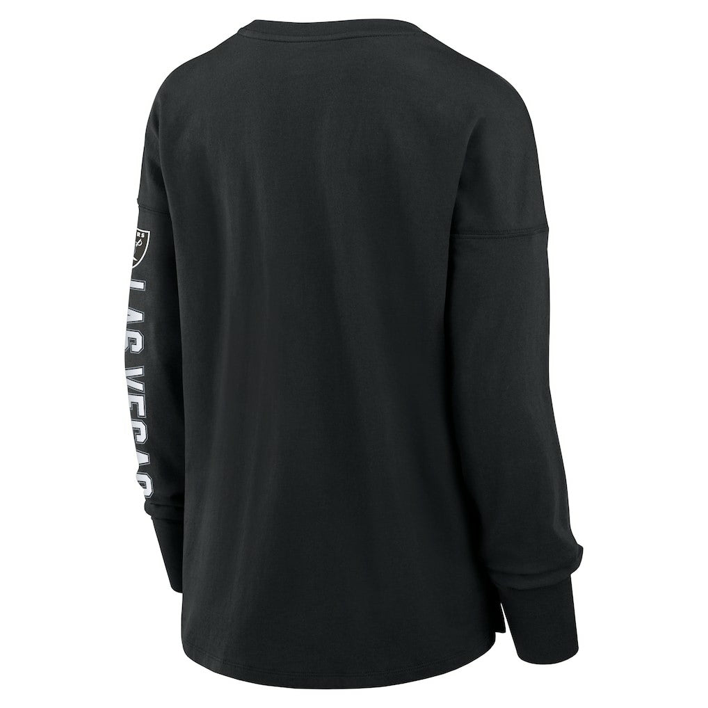 Las Vegas Raiders Women's Hometown Legacy Long Sleeve T-Shirt Black