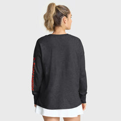 Tampa Bay Buccaneers Women's Hometown Legacy Long Sleeve T-Shirt Heather Pewter