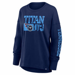 Tennessee Titans Women's Hometown Legacy Long Sleeve T-Shirt Navy