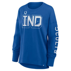 Indianapolis Colts Women's Hometown Legacy Long Sleeve T-Shirt Royal