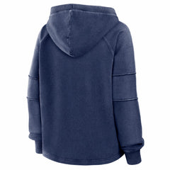 Seattle Seahawks Women's Oversized Raglan Gridiron Hoodie Navy