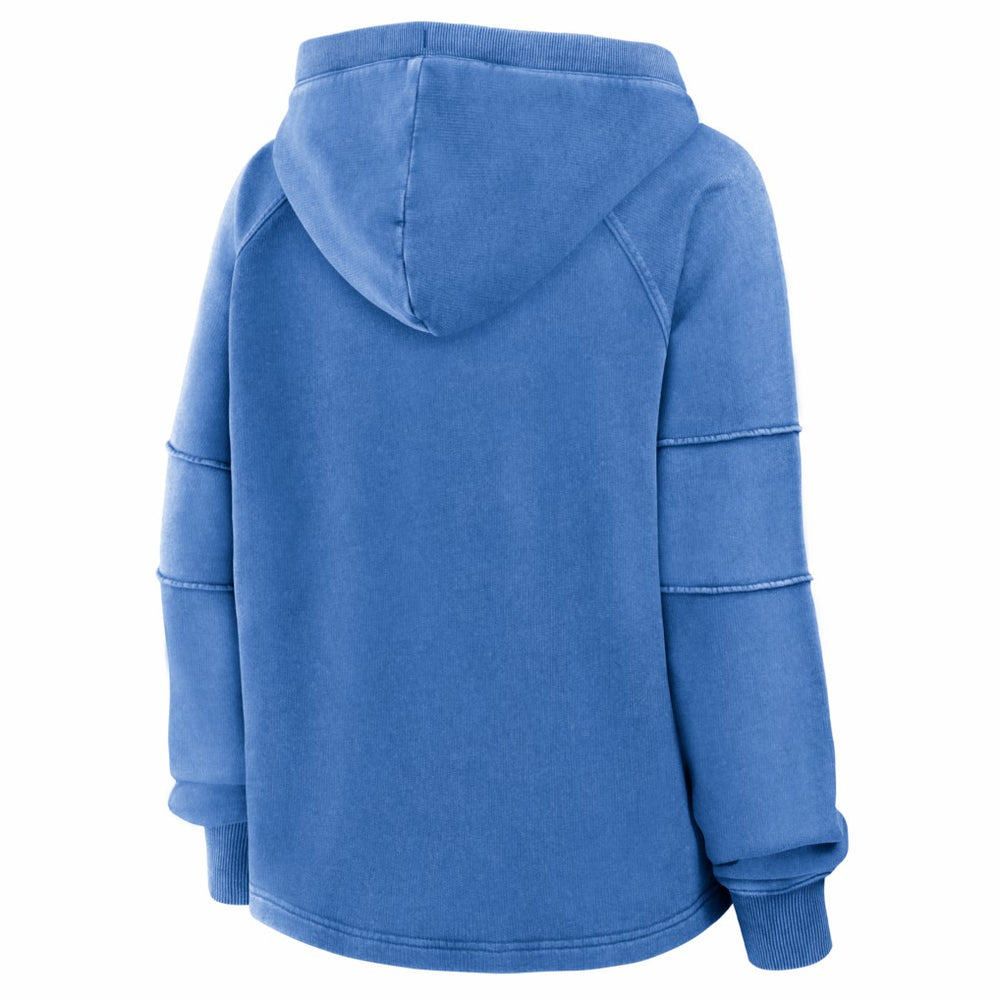 Detroit Lions Women's Oversized Raglan Gridiron Hoodie Blue