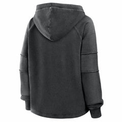 Philadelphia Eagles Women's Oversized Raglan Gridiron Hoodie Black