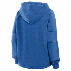 Buffalo Bills Women's Oversized Raglan Gridiron Hoodie Royal