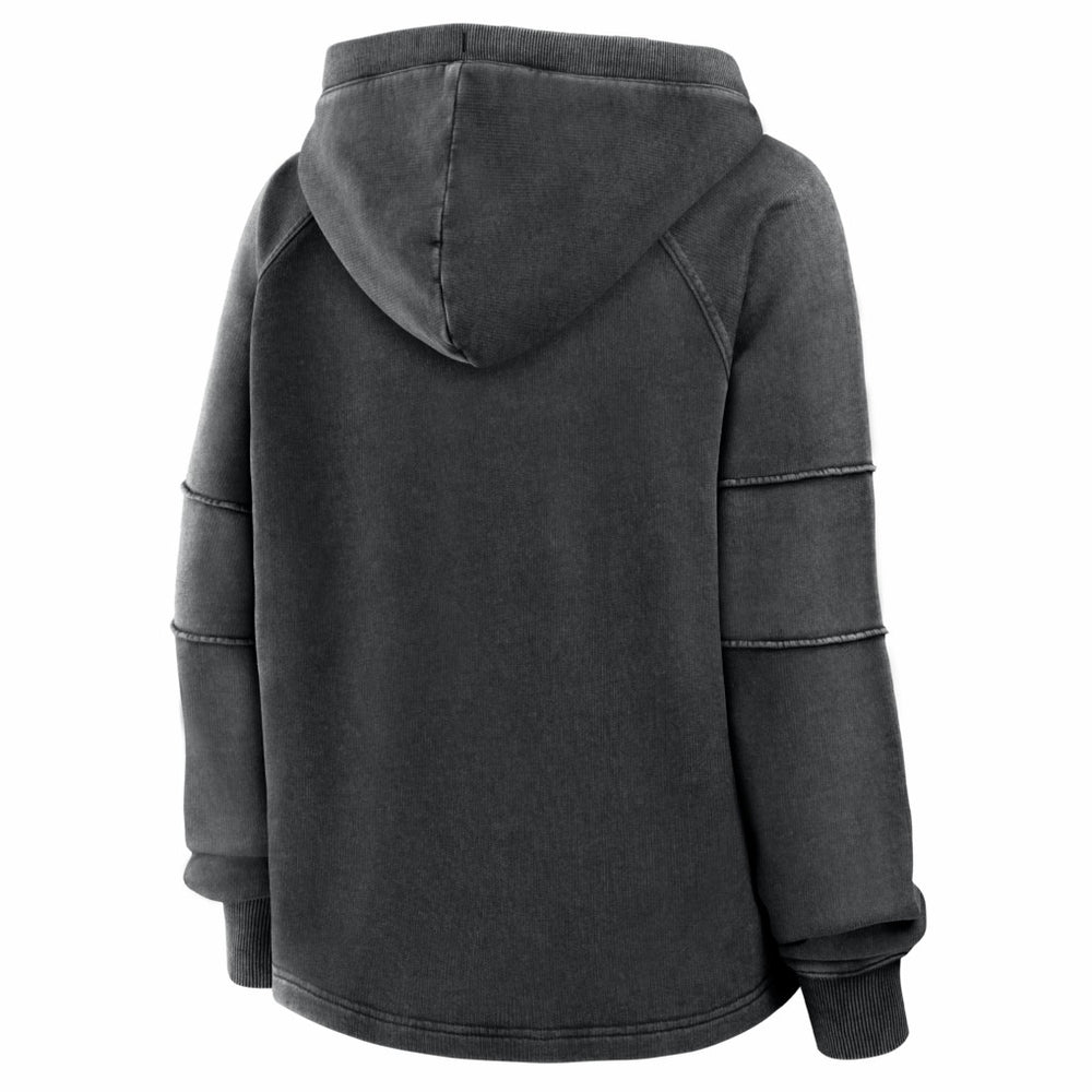 Cincinnati Bengals Women's Oversized Raglan Gridiron Hoodie Black