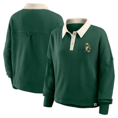 Green Bay Packers Women's Oversized Hometown Premium Thermal Long Sleeve Shirt Green