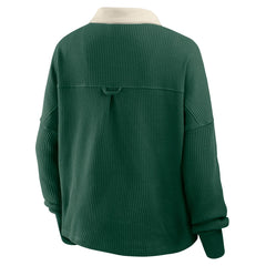 Green Bay Packers Women's Oversized Hometown Premium Thermal Long Sleeve Shirt Green