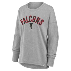 Atlanta Falcons Women's Hometown Legacy Long Sleeve T-Shirt Heather Gray