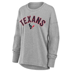 Houston Texans Women's Hometown Legacy Long Sleeve T-Shirt Heather Gray