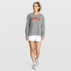 Kansas City Chiefs Women's Hometown Legacy Long Sleeve T-Shirt Heather Gray