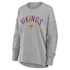 Minnesota Vikings Women's Hometown Legacy Long Sleeve T-Shirt Heather Gray