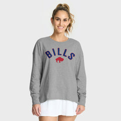 Buffalo Bills Women's Hometown Legacy Long Sleeve T-Shirt Heather Gray