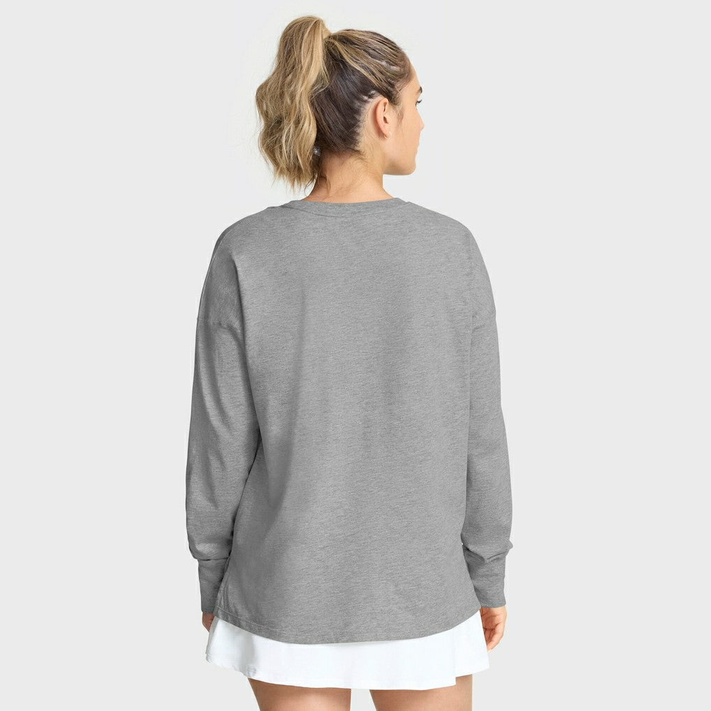 Buffalo Bills Women's Hometown Legacy Long Sleeve T-Shirt Heather Gray