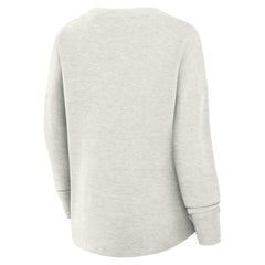 Kansas City Chiefs Women's Oversized Hometown Pullover Sweatshirt Heather Gray