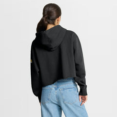 Jacksonville Jaguars Women's Oversized Hometown Heritage Cropped Hoodie Black