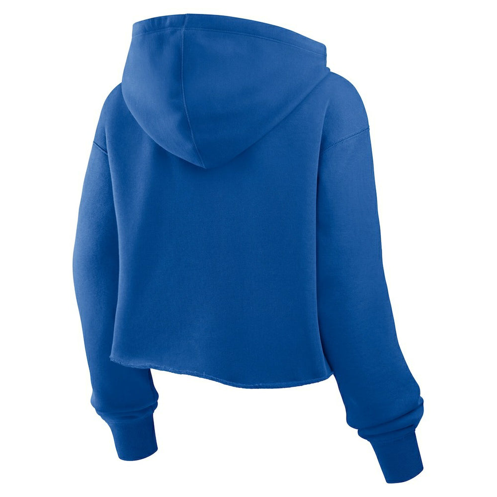 Seattle Seahawks Women's Oversized Hometown Heritage Cropped Hoodie Royal