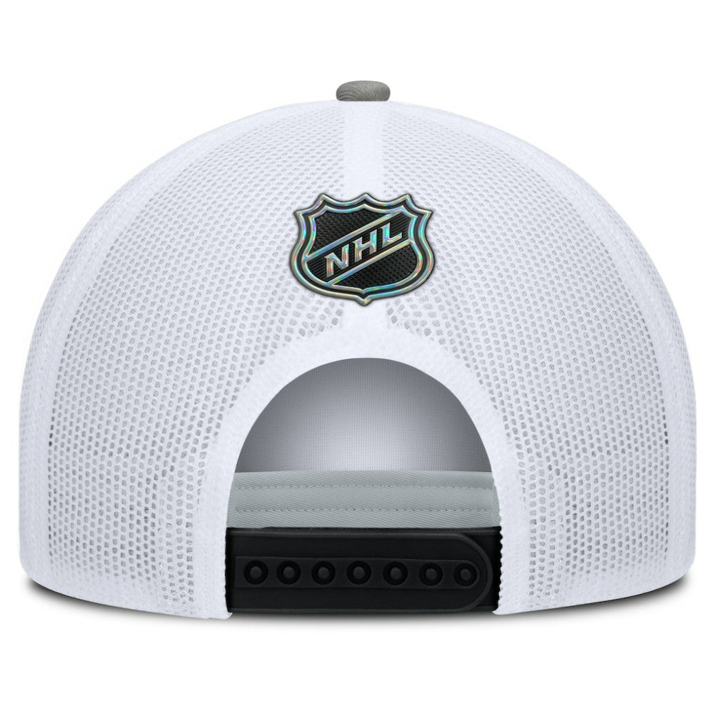 NHL Los Angeles Kings Fanatics Authentic Pro Rink A-Frame Adjustable Hat - Black/White