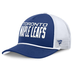 NHL Toronto Maple Leafs Fanatics Authentic Pro Rink A-Frame Adjustable Hat - Blue/White