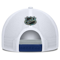 NHL Toronto Maple Leafs Fanatics Authentic Pro Rink A-Frame Adjustable Hat - Blue/White