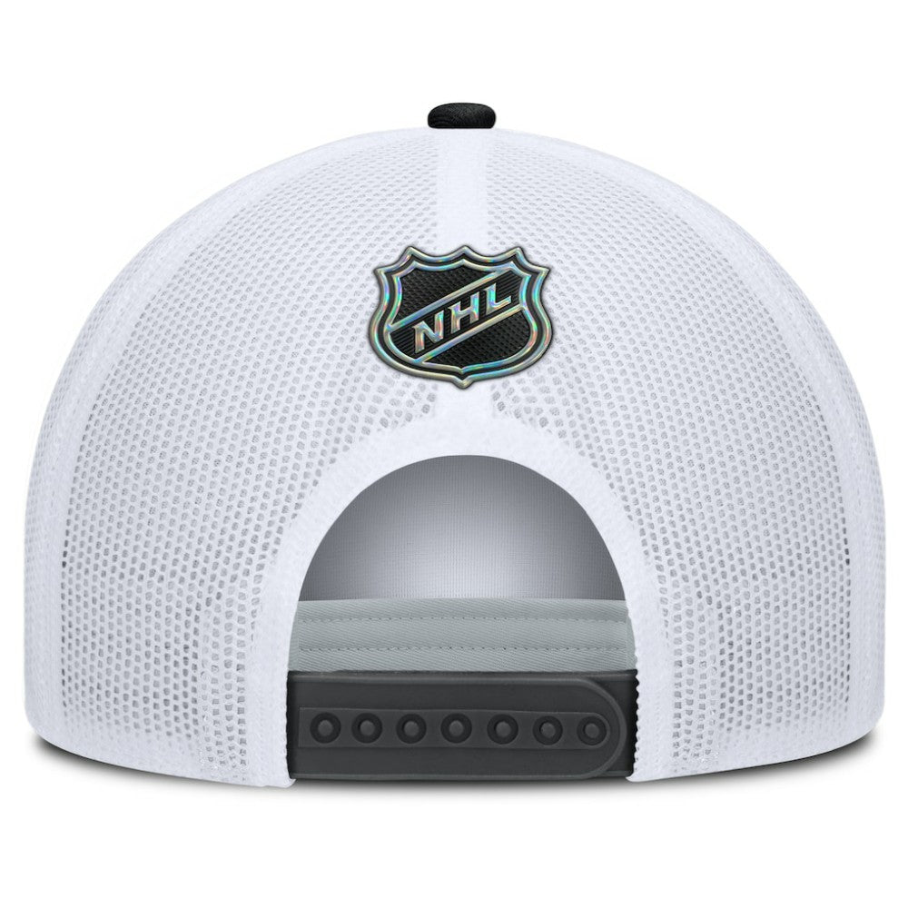 NHL Vegas Golden Knights Fanatics Authentic Pro Rink A-Frame Adjustable Hat - Charcoal/White