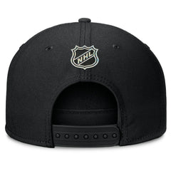 NHL Pittsburgh Penguins Fanatics Authentic Pro Rink Team Code Snapback Hat - Black