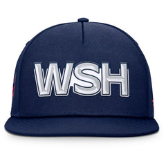 NHL Washington Capitals Fanatics Authentic Pro Rink Team Code Snapback Hat - Navy