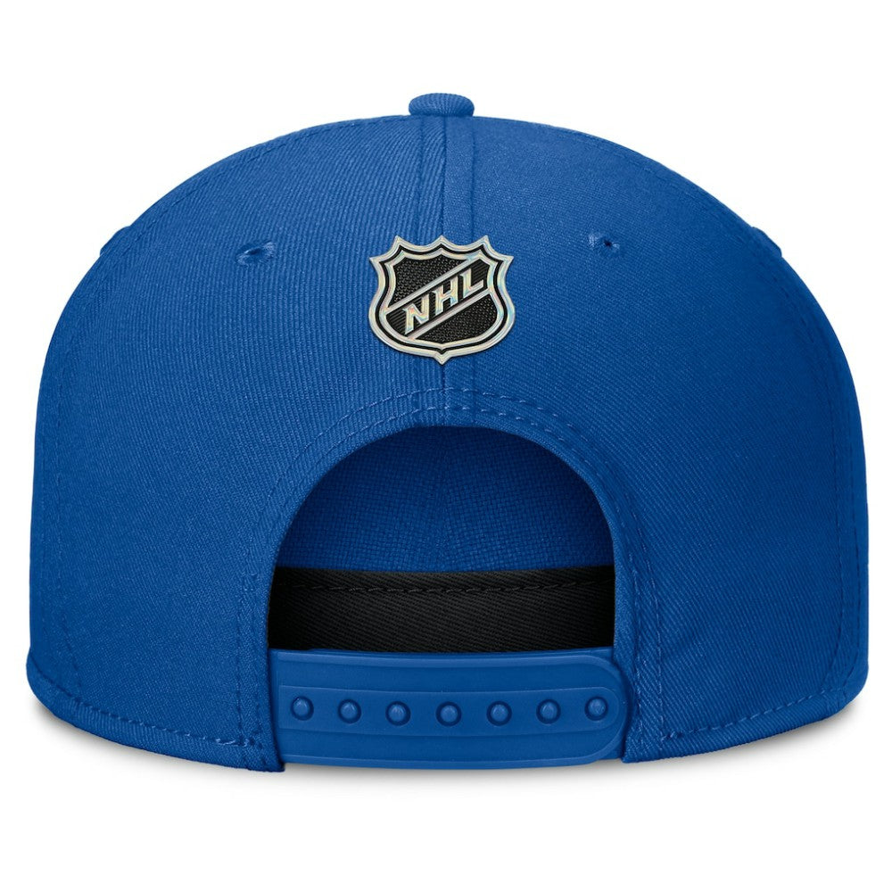 NHL Buffalo Sabres Fanatics Authentic Pro Rink Team Code Snapback Hat - Royal