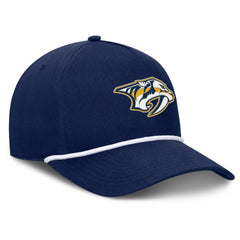 NHL Nashville Predators Fanatics Authentic Pro Rink Roper A-Frame Adjustable Hat - Navy