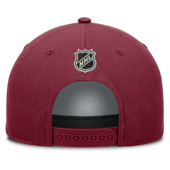 NHL Colorado Avalanche Fanatics Authentic Pro Rink Roper A-Frame Adjustable Hat - Burgundy