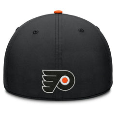 NHL Philadelphia Flyers Fanatics Authentic Pro Rink Team Code Flex Hat - Black/Orange