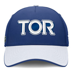 NHL Toronto Maple Leafs Fanatics Authentic Pro Rink Team Code Flex Hat - Blue/White
