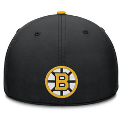 NHL Boston Bruins Fanatics Authentic Pro Rink Team Code Flex Hat - Black/Gold