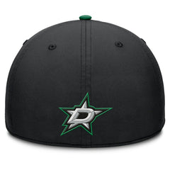 NHL Dallas Stars Fanatics Authentic Pro Rink Team Code Flex Hat - Black/Kelly Green