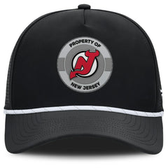 NHL New Jersey Devils Fanatics Authentic Pro Rink Adjustable Hat - Black