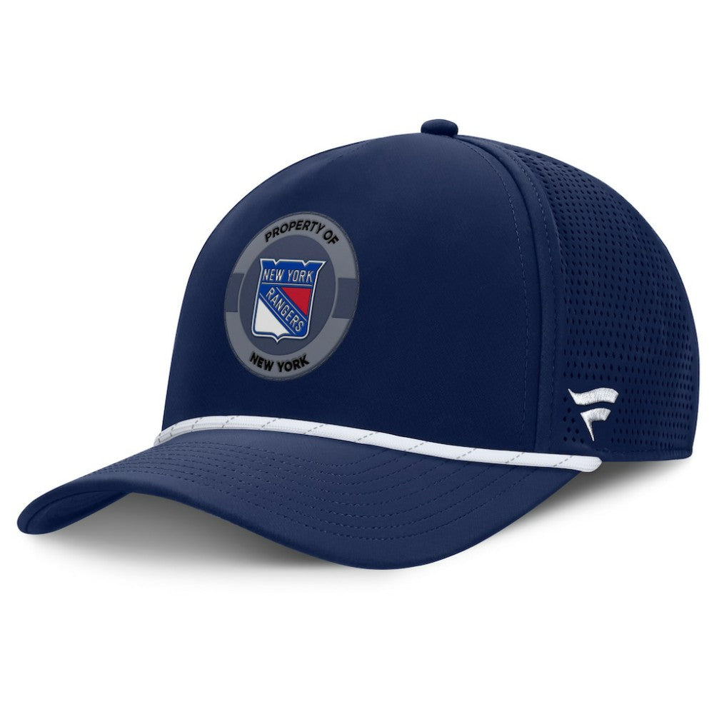 NHL New York Rangers Fanatics Authentic Pro Rink Adjustable Hat - Navy