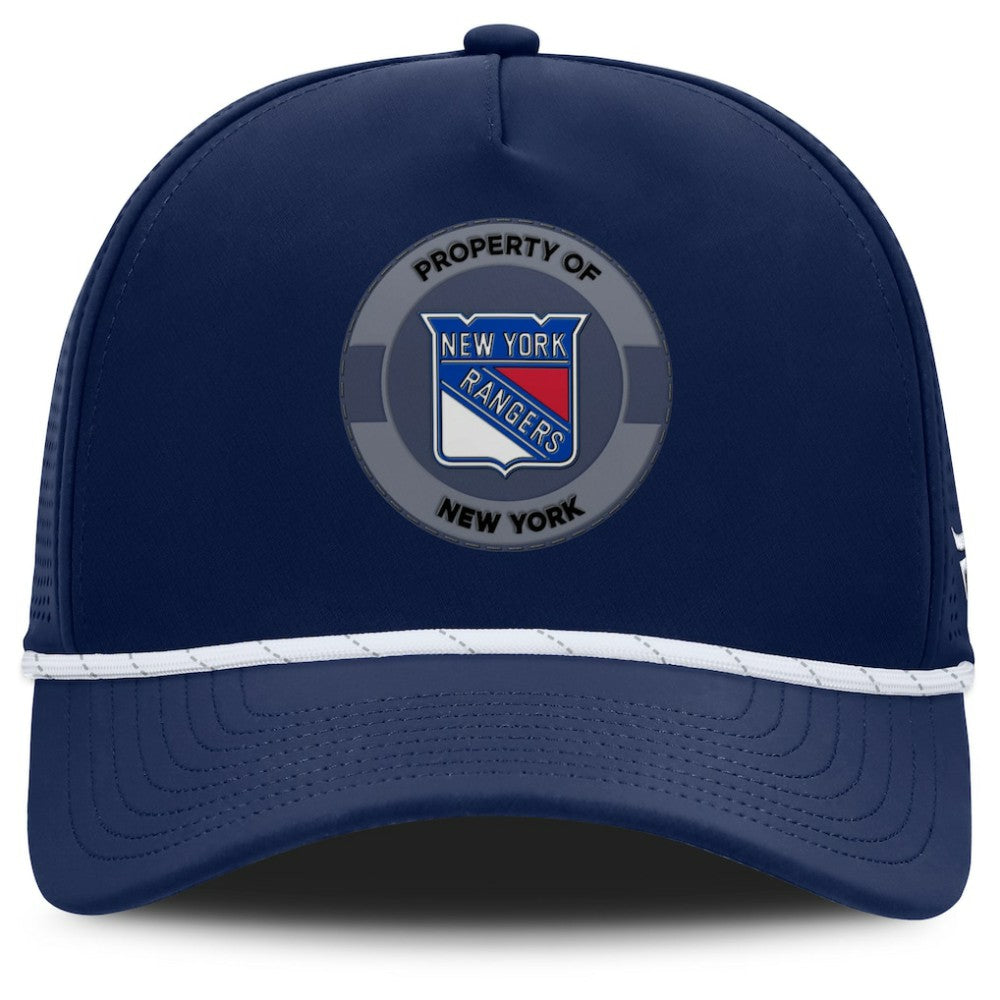 NHL New York Rangers Fanatics Authentic Pro Rink Adjustable Hat - Navy