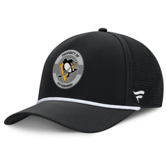 NHL Pittsburgh Penguins Fanatics Authentic Pro Rink Adjustable Hat - Black