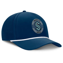 NHL Seattle Kraken Fanatics Authentic Pro Rink Adjustable Hat - Deep Sea Blue