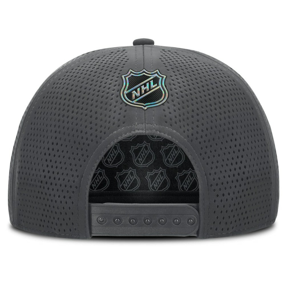 NHL Vegas Golden Knights Fanatics Authentic Pro Rink Adjustable Hat - Charcoal