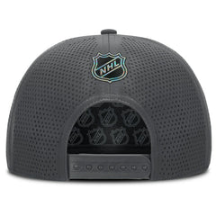 NHL Vegas Golden Knights Fanatics Authentic Pro Rink Adjustable Hat - Charcoal
