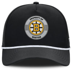 NHL Boston Bruins Fanatics Authentic Pro Rink Adjustable Hat - Black