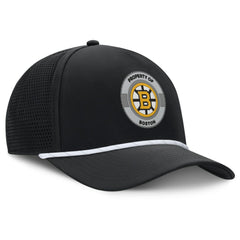 NHL Boston Bruins Fanatics Authentic Pro Rink Adjustable Hat - Black